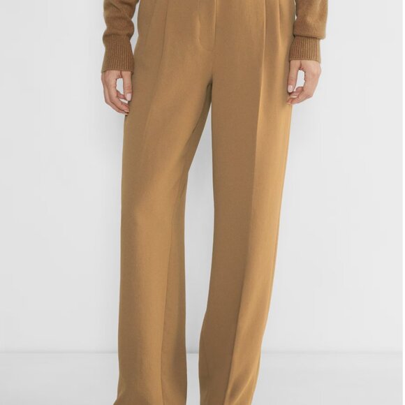 ARITZIA - Brown Pleated Tailored Pant (Size 6 - Lightly used) - Picture 5 of 5